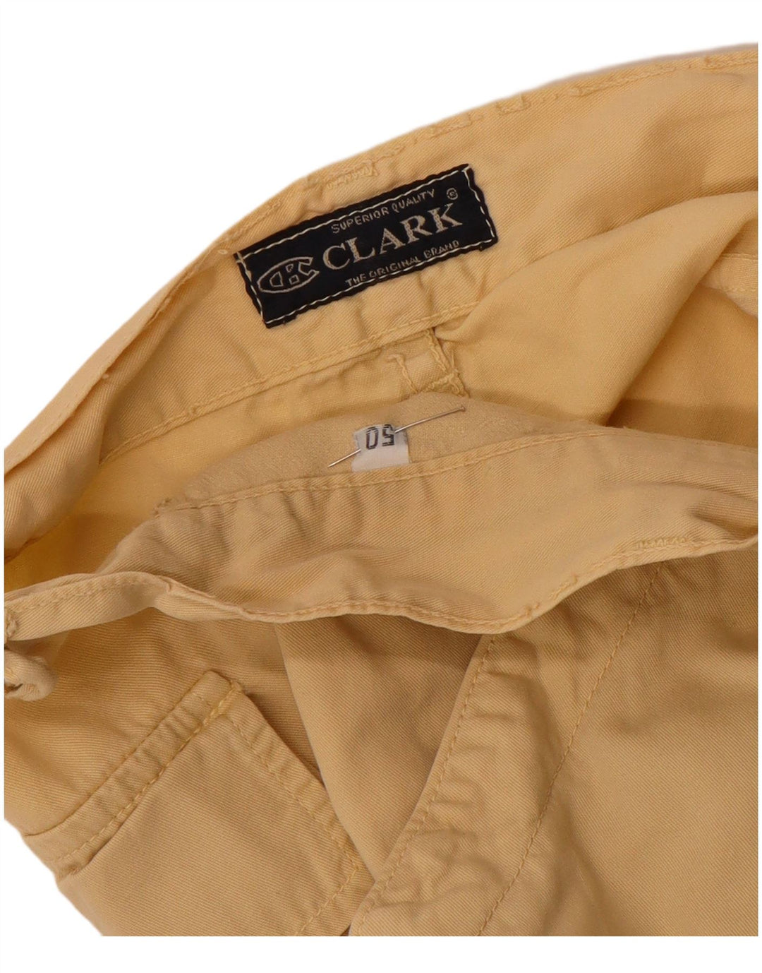 CLARK Muške kargo kratke hlače IT 50 Large W34 Bež