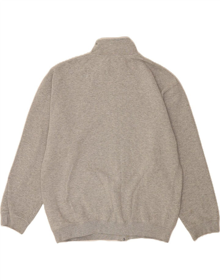 REEBOK Mens Tracksuit Top Jacket Small Grey Cotton Vintage Reebok and Second-Hand Reebok from Messina Hembry 