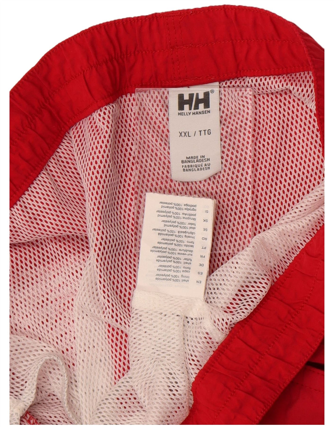 Helly Hansen muške kratke kupaće hlače 2XL crveni poliamid