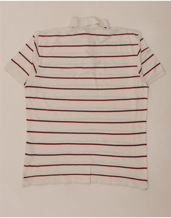 GANT Mens Polo Shirt XL White Striped