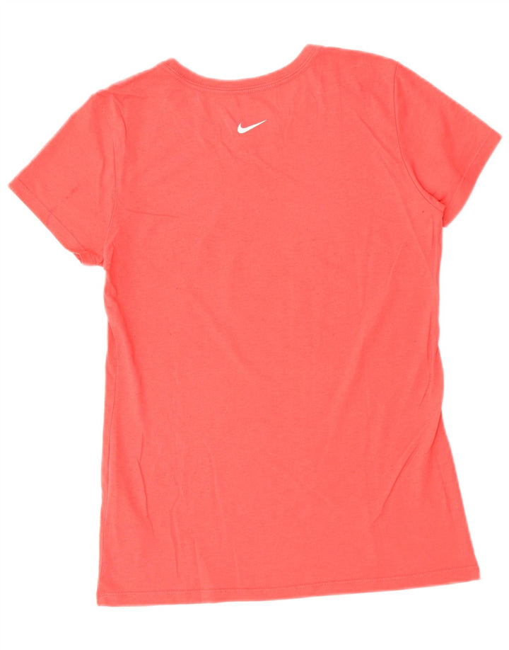 NIKE ženska majica kratkih rukava Slim Fit UK 12 srednje crvena