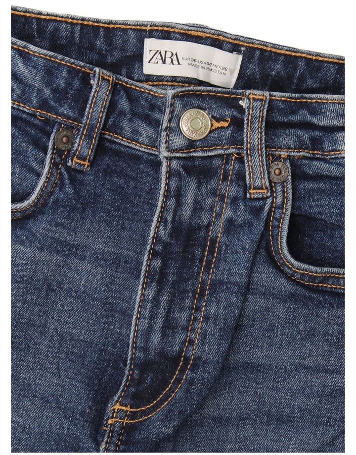 Zara ženske traperice EU 36 XS W26 L25 tamnoplave