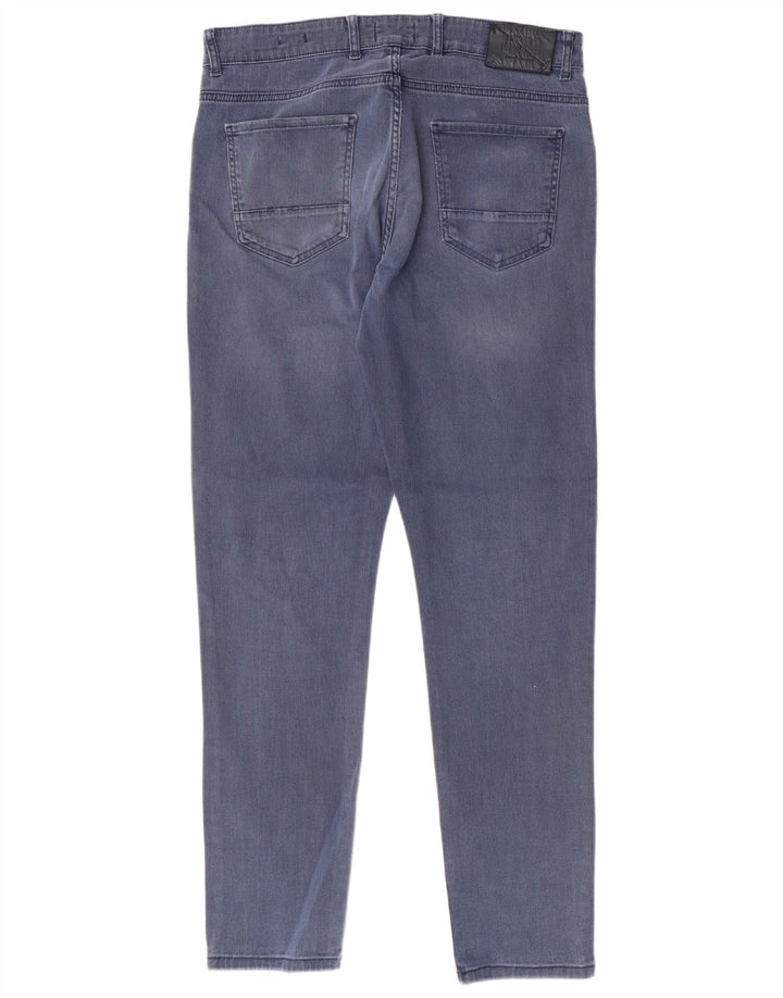 US POLO ASSN. Muške uske traperice W34 L31 tamnoplavi pamuk