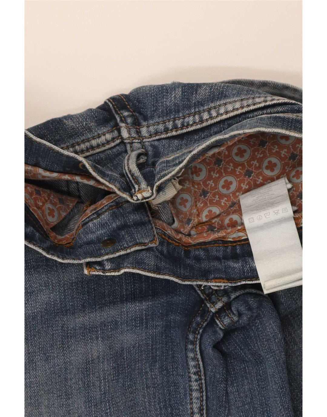 Ženske traperice Fishbone Bootcut W28 L33 Plavi pamuk