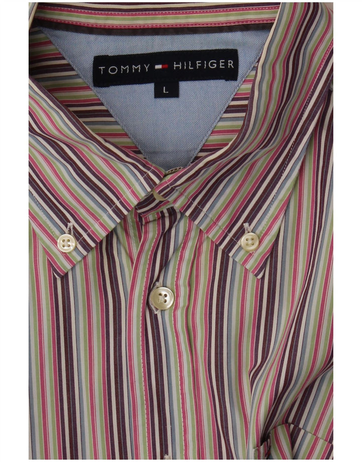 Tommy Hilfiger muška košulja na velike višebojne pruge