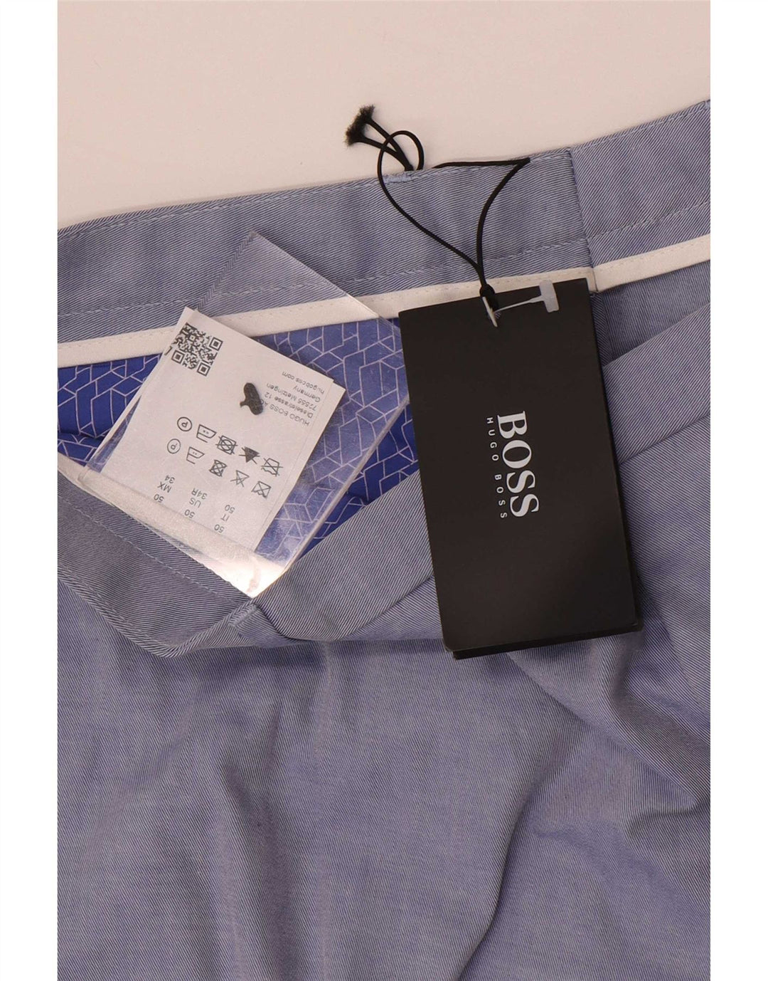 Hugo Boss Muške uske chino hlače W34 L33 Plave