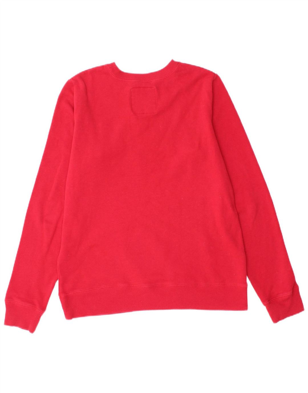 HOLLISTER Mens Graphic Sweatshirt Jumper Small Red Cotton