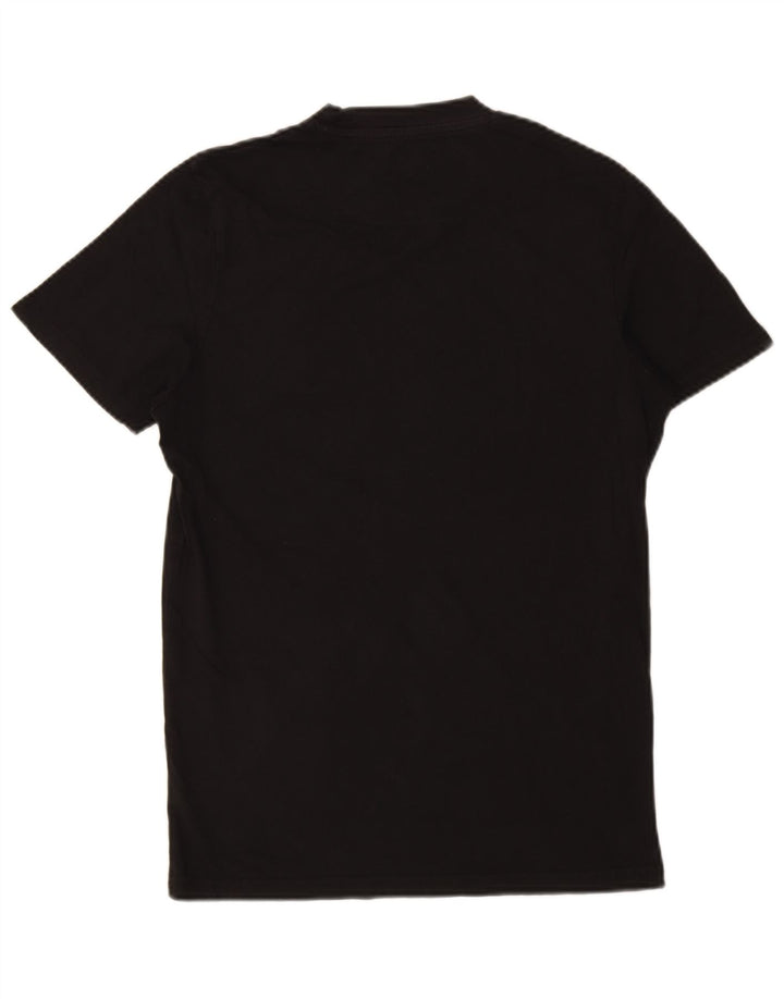 Jack & Jones Muška majica kratkih rukava Mali crni pamuk