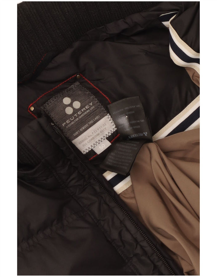 PEUTEREY Ženska podstavljena jakna IT 50 XL crni poliamid