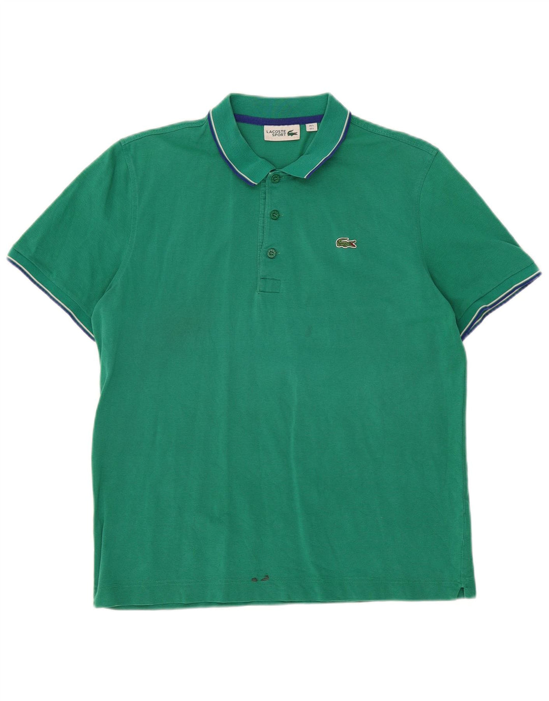 LACOSTE muška polo majica veličine 5 veliki zeleni pamuk