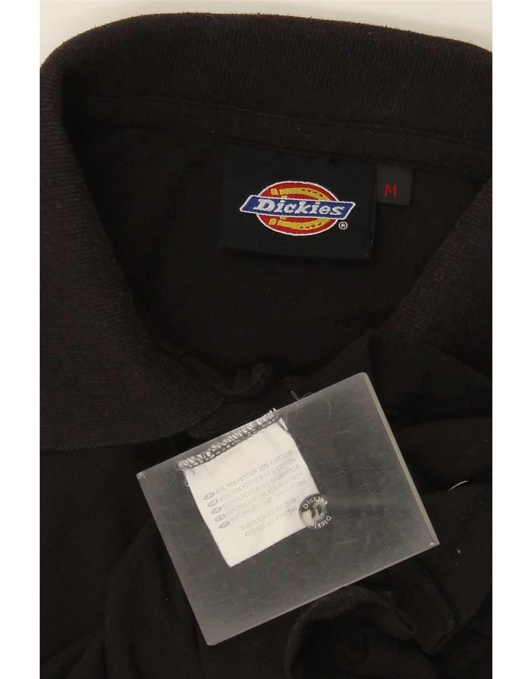 Dickies muška polo majica srednji crni poliester