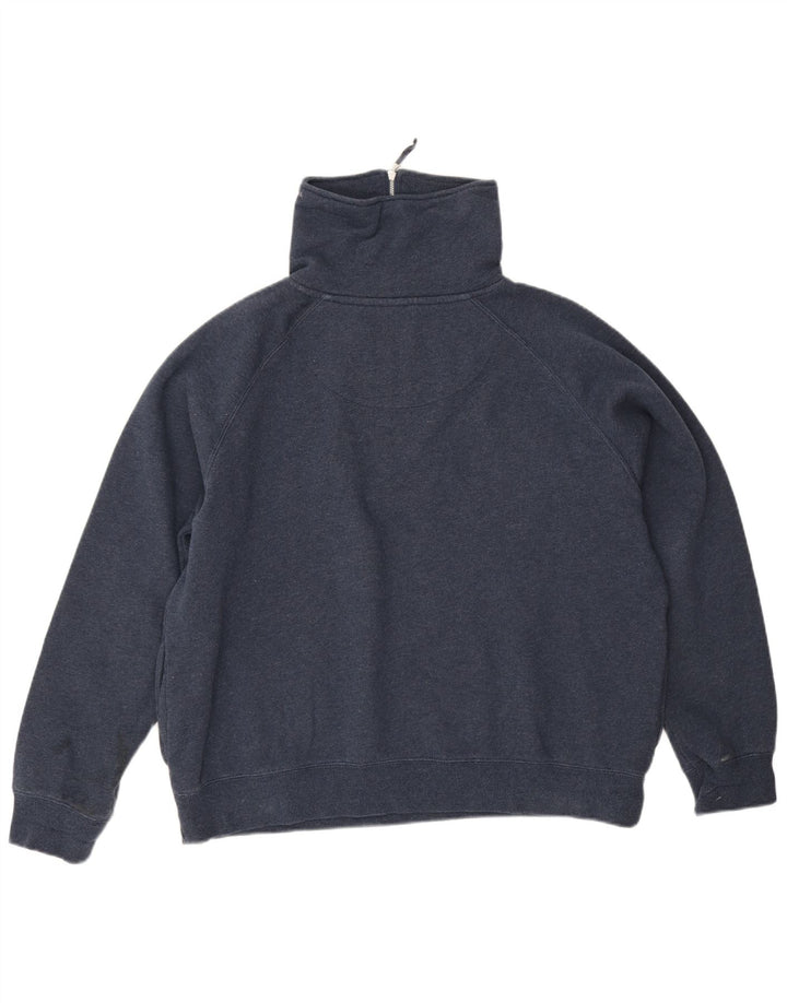 Crew Clothing Ženski preveliki džemper UK 14 Veliki tamnoplavi