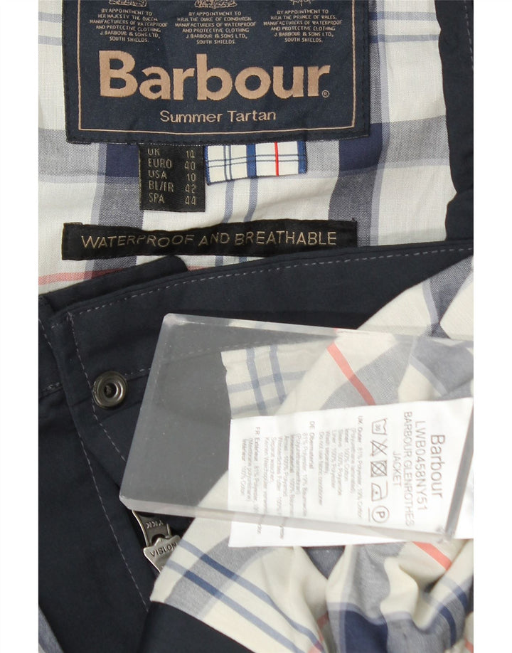 Barbour ženska vojna jakna UK 14 veliki tamnoplavi poliester