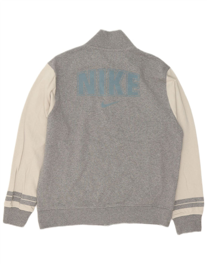 Nike muška trenirka s grafičkim motivima, srednje siva, pamuk