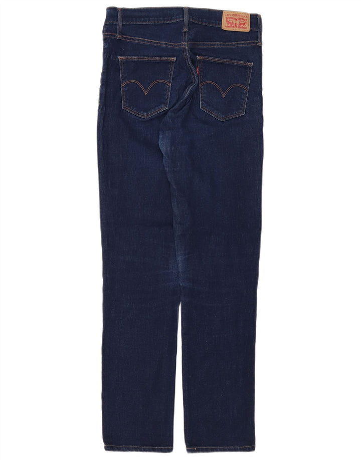 LEVI'S Ženske uske traperice za mršavljenje W28 L30 Plavi pamuk