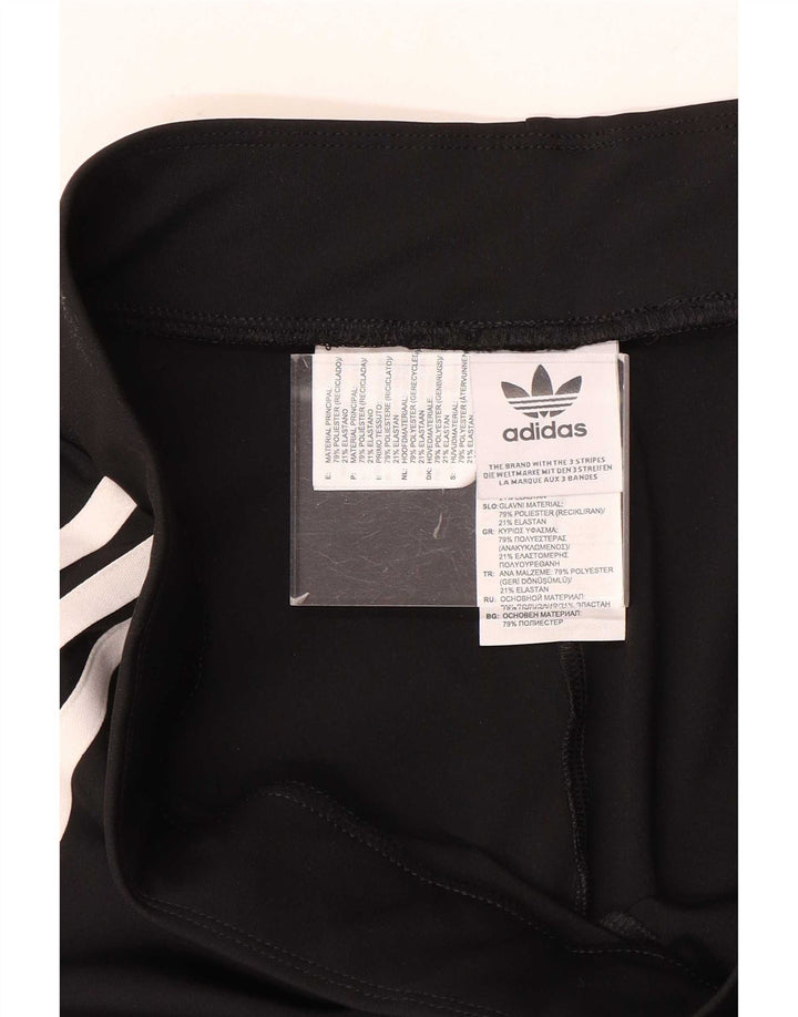 Adidas ženske široke tajice UK 16 veliki crni poliester