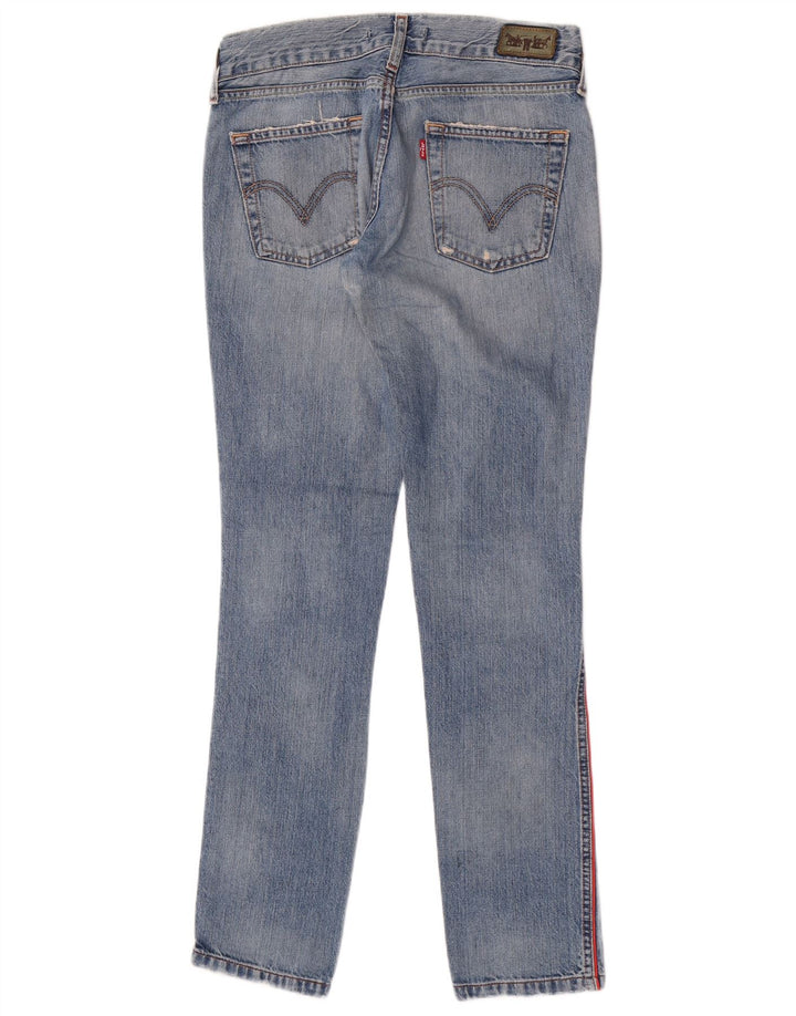 Levi's ženske uske traperice W30 L32 plavi pamuk