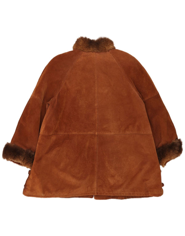 Pascucci ženski gornji kaput od brušene kože EU 44 XL smeđi