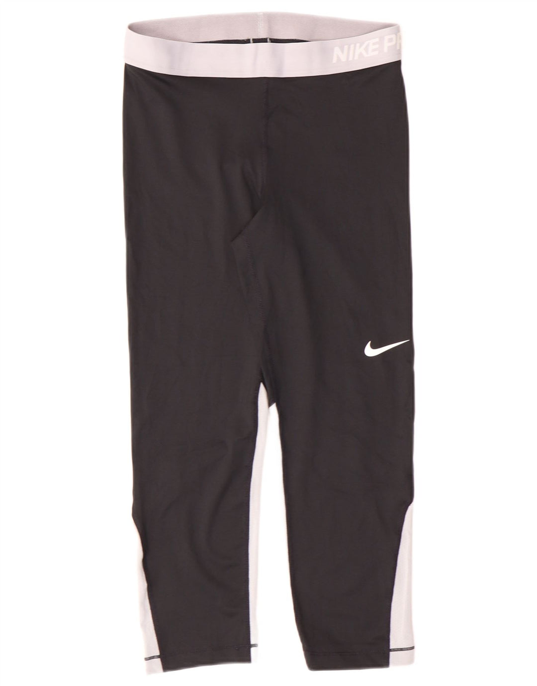 Nike Ženske Dri Fit Leggings UK 14 Srednje crne poliesterske sportske