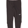 Nike Ženske Dri Fit Leggings UK 14 Srednje crne poliesterske sportske