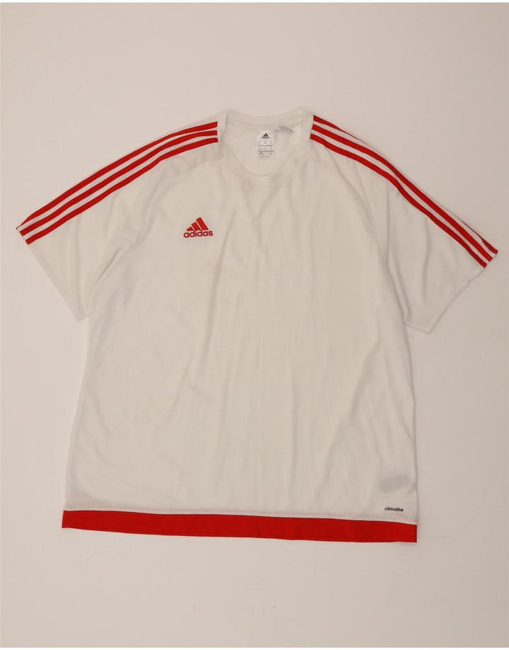 Adidas muška majica Climalite Top 2XL bijeli poliester
