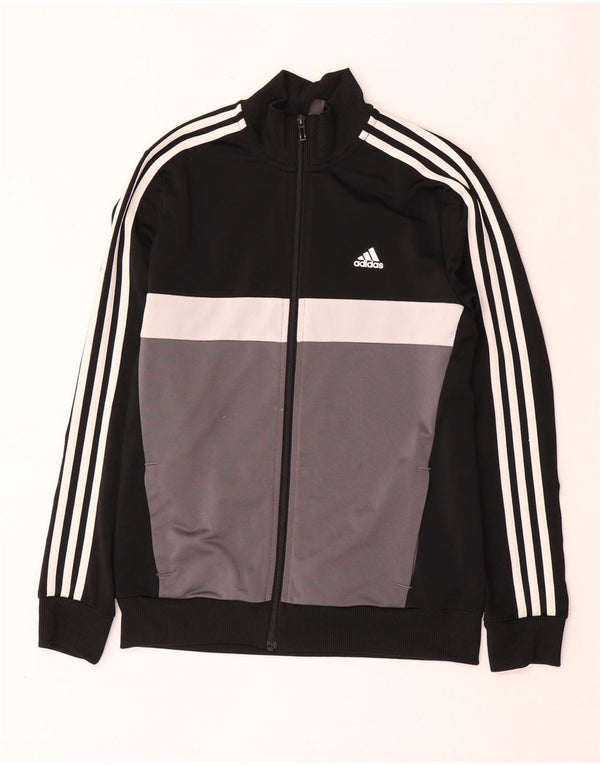 ADIDAS Boys Aeroready Trenirka Gornja jakna 13-14 godina Black Colourblock