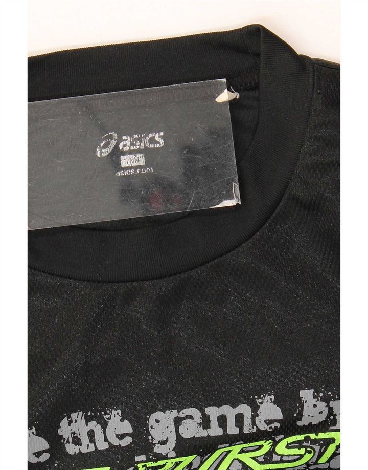 Asics muška majica dugih rukava Graphic srednje crna