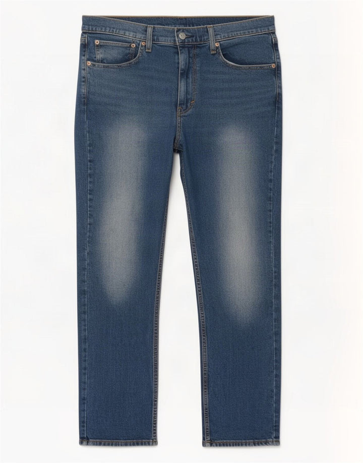 Levi's muške 514 ravne traperice W36 L32 plavi pamuk