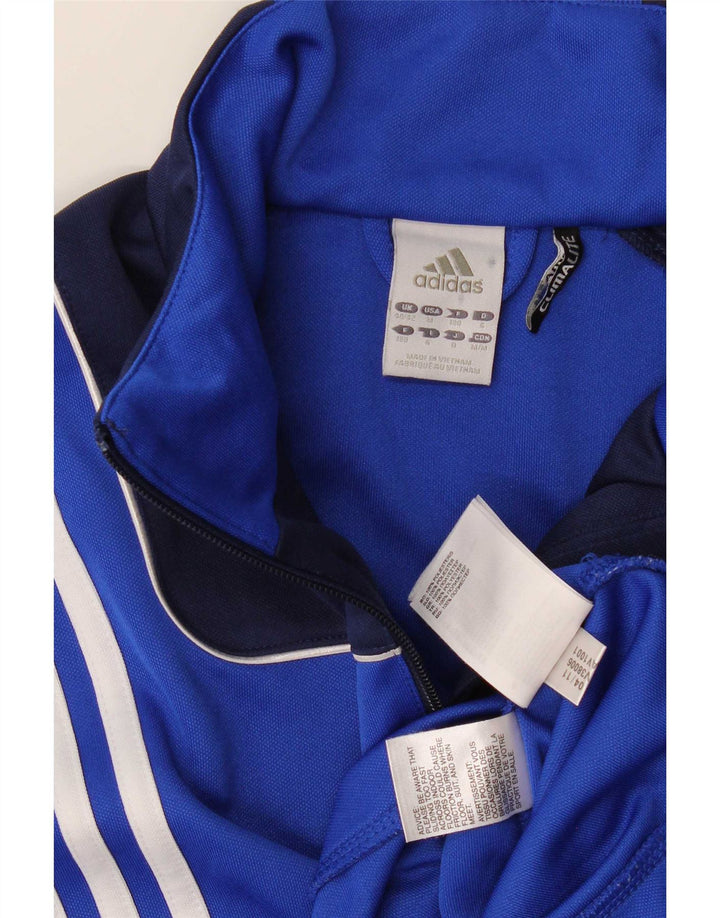 Gornji dio trenirke Adidas Climalite Pulover srednje plave boje