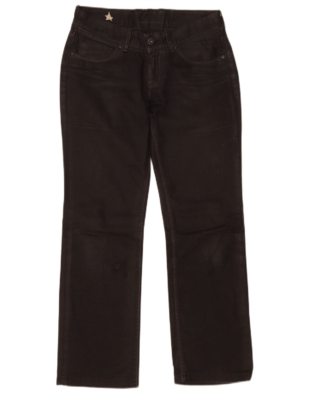 Levi's muške ravne traperice W29 L32 crni pamuk