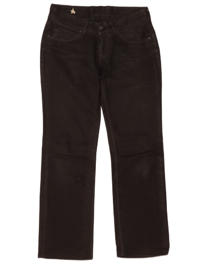 Levi's muške ravne traperice W29 L32 crni pamuk