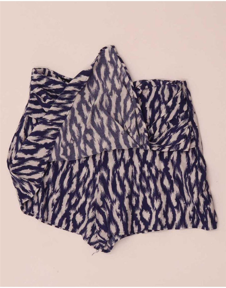 Zara ženska skorta velika W30 ljubičasta Ikat viskoza