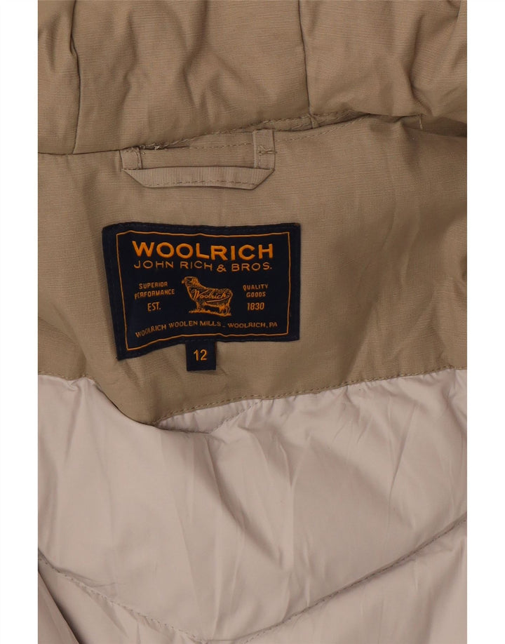 Woolrich Korisna jakna s kapuljačom za djevojčice 11-12 godina bež