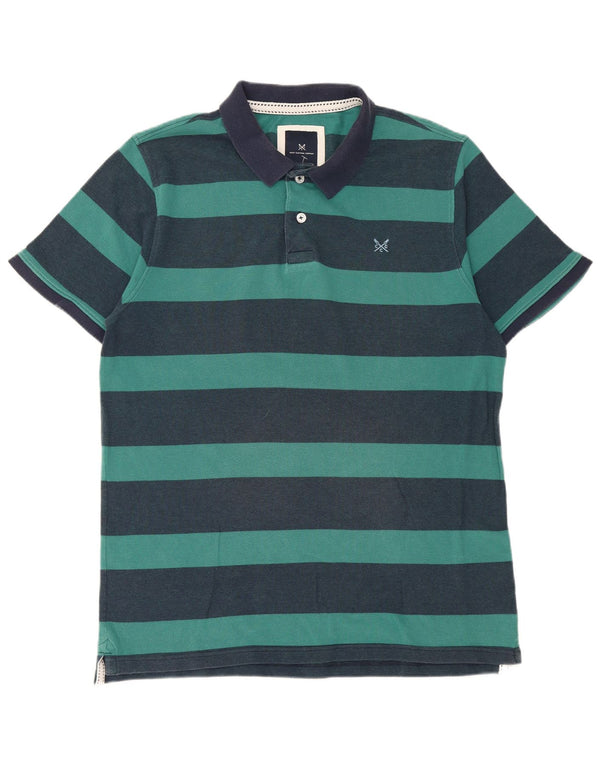 Crew Clothing Muška polo majica XL tamnoplavi pamuk na pruge