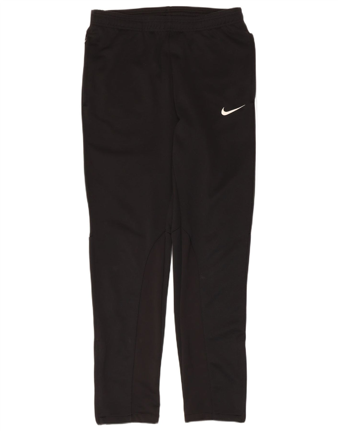 NIKE ženske hlače za trenirku UK 14 srednje crne poliesterske boje