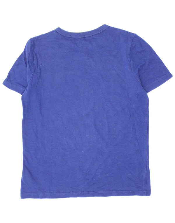 Majica kratkih rukava Gap Boys Graphic T-Shirt 6-7 Years Small Blue Pamuk