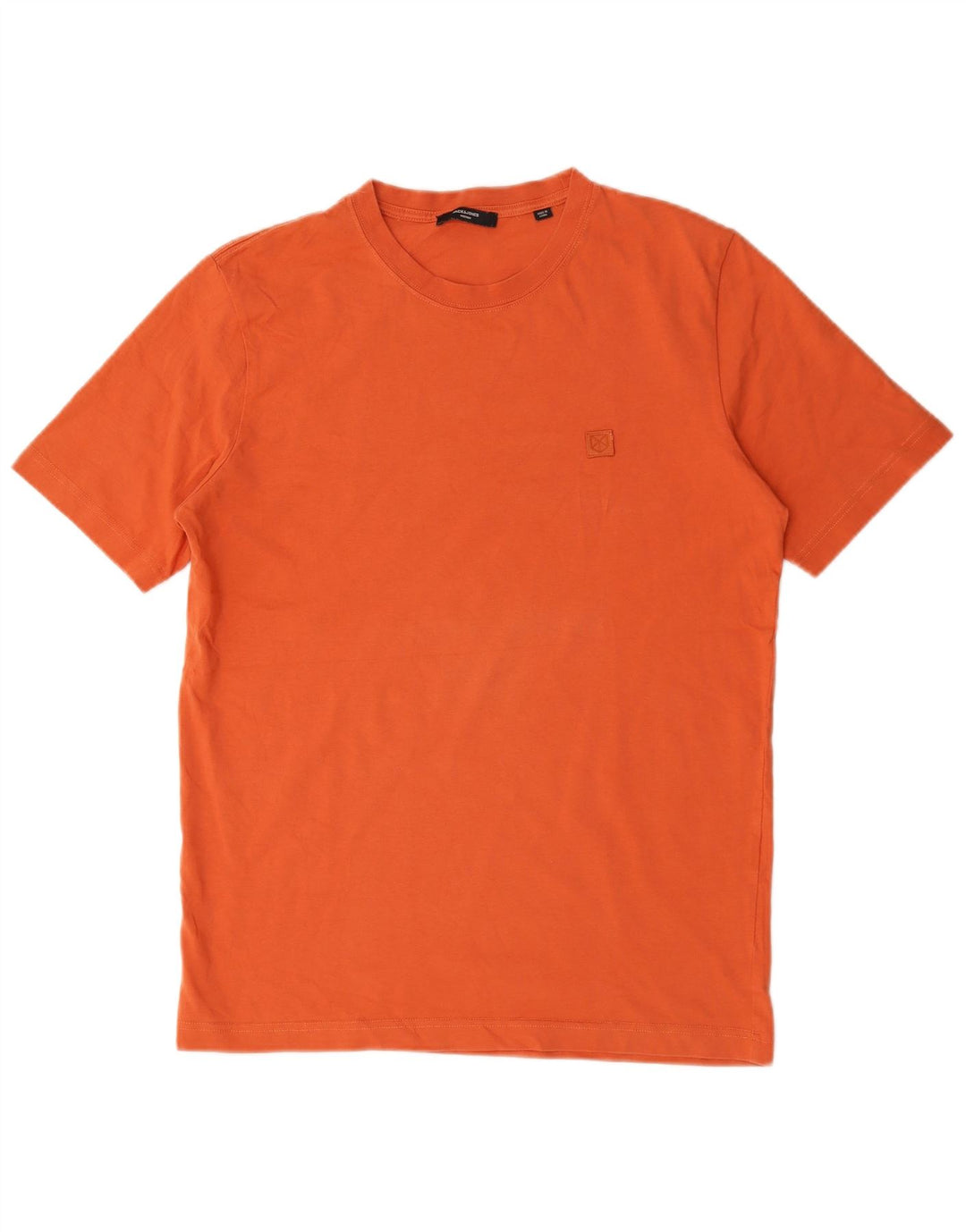 Velika narančasta pamučna muška majica kratkih rukava Jack & Jones