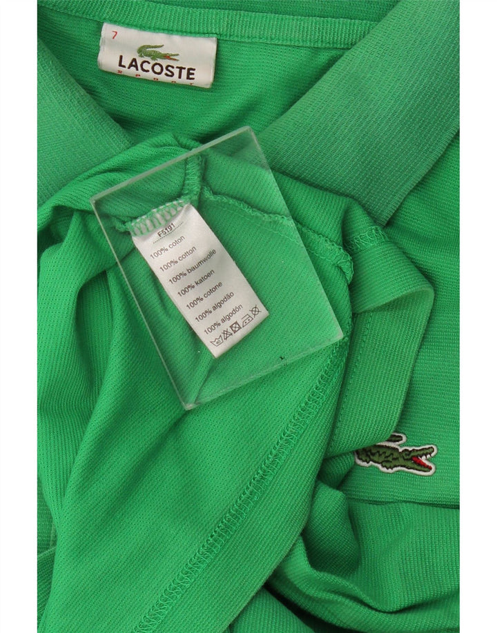 LACOSTE muška polo majica veličina 7 2XL zeleni pamuk