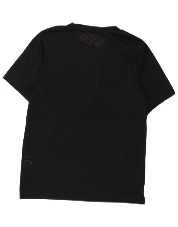 Nike Dri Fit majica kratkih rukava, mali crni poliester
