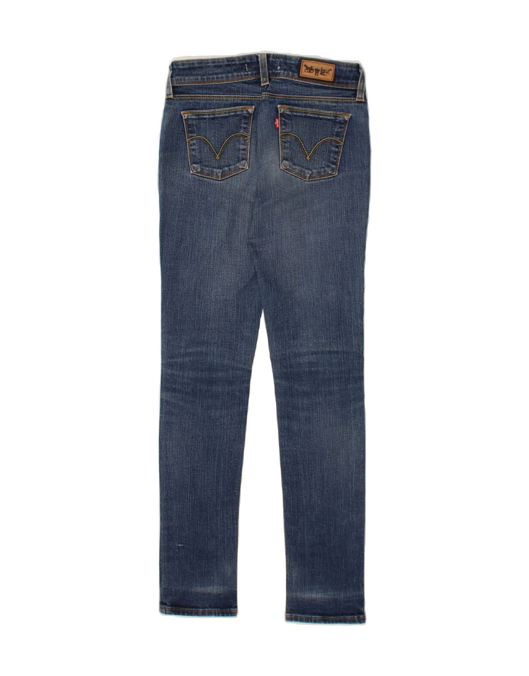 LEVI'S Womens 473 Skinny Jeans W26 L32 Blue Vintage Levi's and Second-Hand Levi's from Messina Hembry 