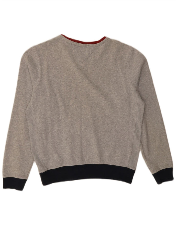 Tommy Hilfiger ženski džemper s grafičkim motivima UK 10 Small Gray