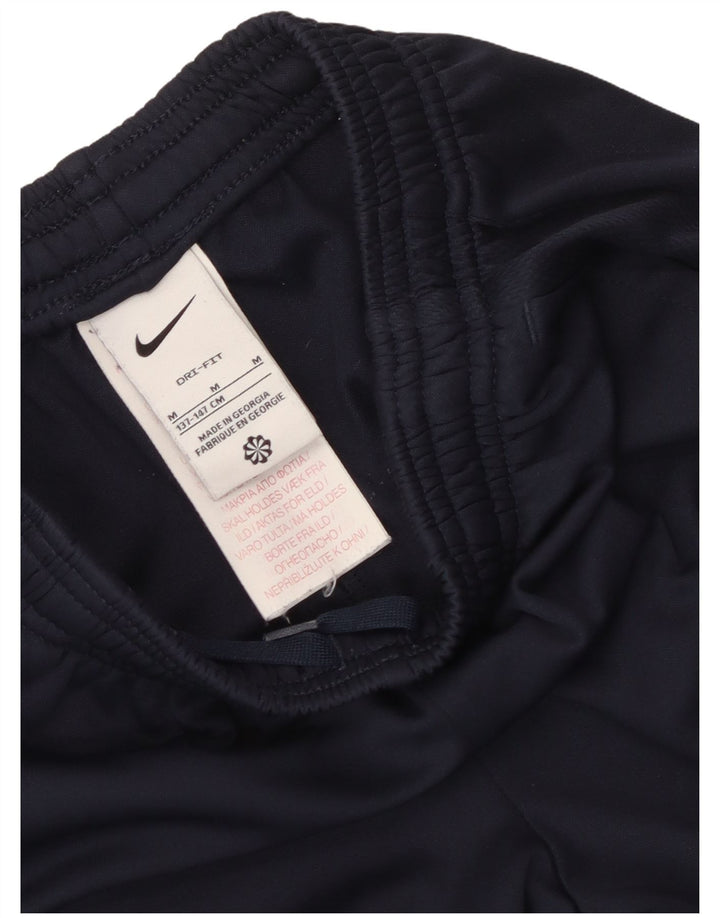 Nike Boys Dri Fit Hlače za trenirku 10-11 godina srednje tamnoplave poliesterske