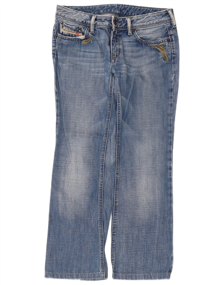 Diesel Ženske Bootcut traperice W30 L27 Plavi pamuk