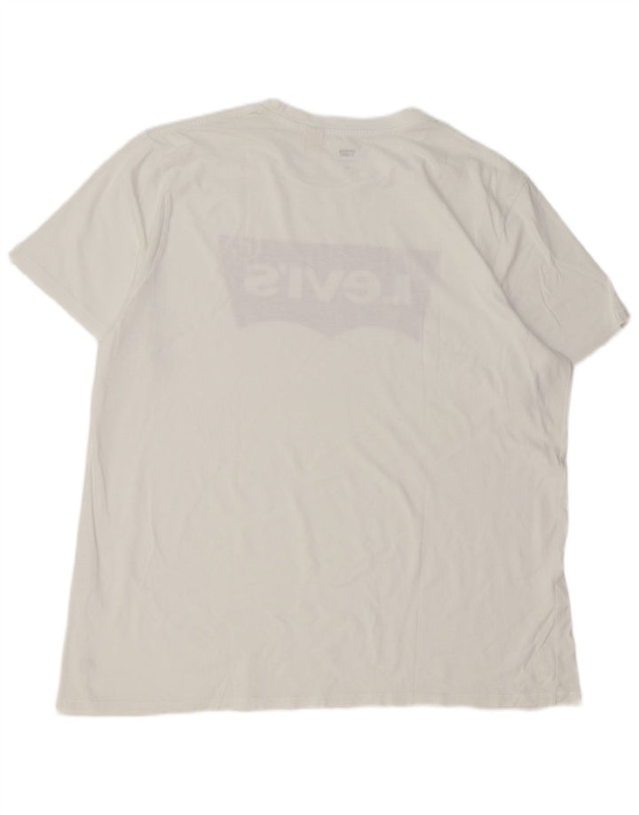 Levi's muška majica kratkih rukava s grafičkim motivima 2XL bijela
