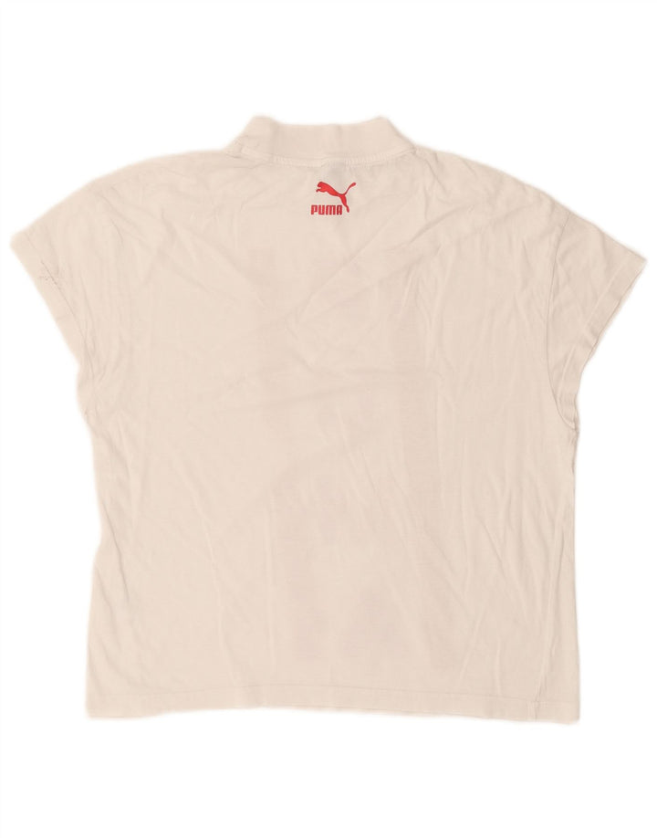 Puma ženska majica kratkih rukava s grafičkim motivima UK 10 Small White