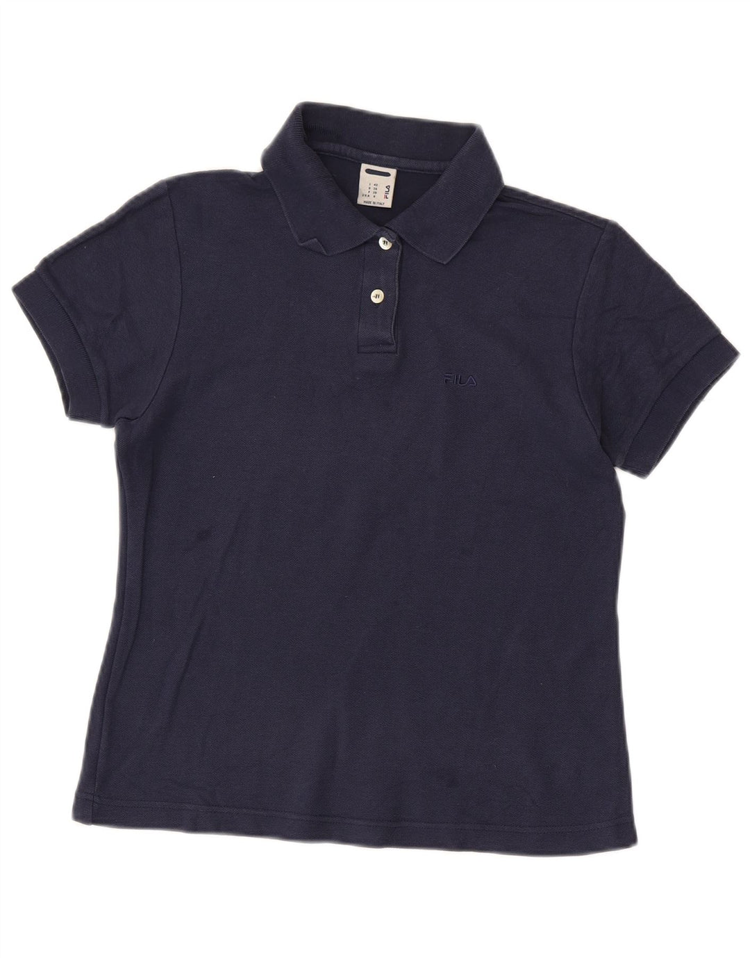 FILA ženska polo majica IT 42 srednje tamnoplavi pamuk