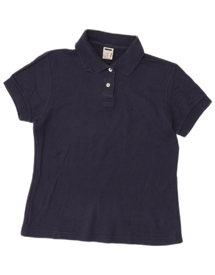 FILA ženska polo majica IT 42 srednje tamnoplavi pamuk