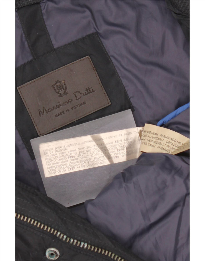Massimo Dutti muška podstavljena jakna UK 44 2XL tamnoplavi poliester