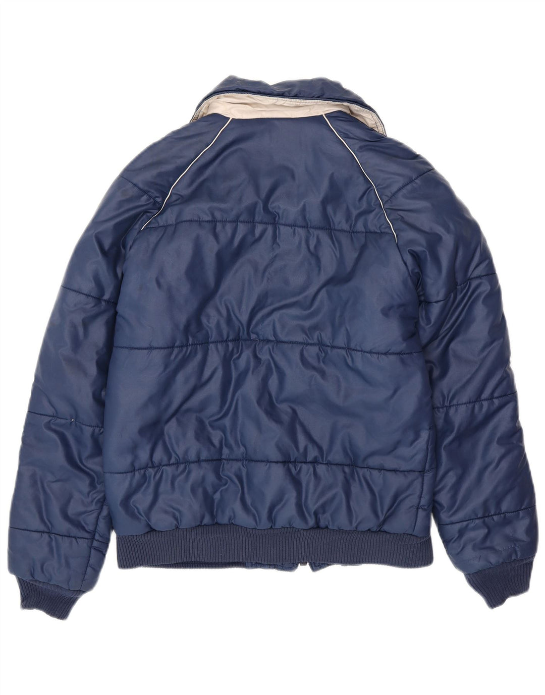 VINTAGE muška jakna vjetrovka UK 38 srednje tamnoplavi poliester