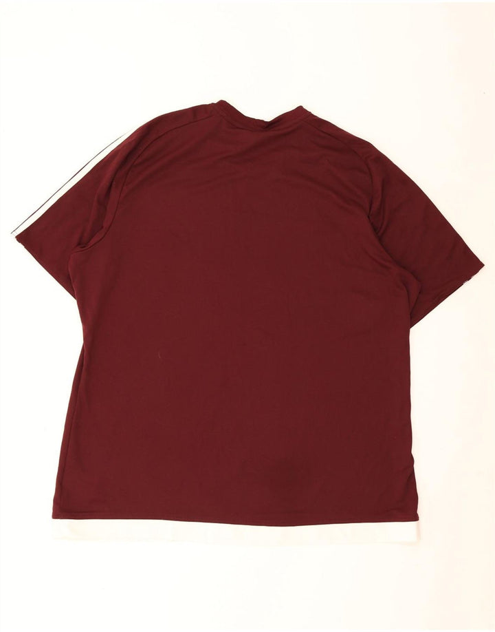 Adidas muška majica Climalite Top 2XL bordo poliester